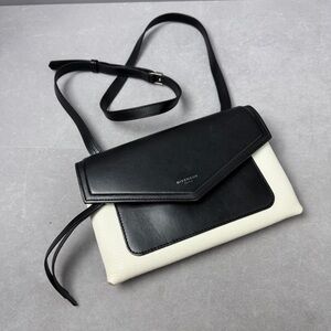🚩steal Givenchy Two-Tone Black and White Crossbody Bag